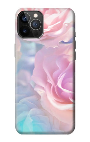 iPhone 12 Pro, 12 Hard Case Vintage Pastel Flowers