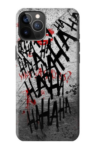 iPhone 12 Pro, 12 Hard Case Joker Hahaha Blood Splash