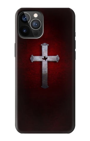 iPhone 12 Pro, 12 Hard Case Christian Cross