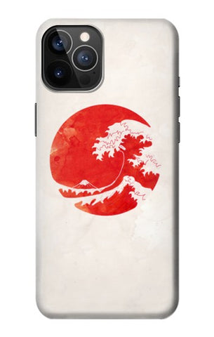 iPhone 12 Pro, 12 Hard Case Waves Japan Flag