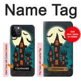 iPhone 12 Pro, 12 Hard Case Halloween Festival Castle with custom name
