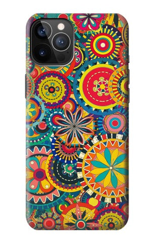 iPhone 12 Pro, 12 Hard Case Colorful Pattern
