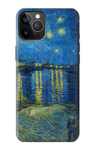 iPhone 12 Pro, 12 Hard Case Van Gogh Starry Night Over Rhone