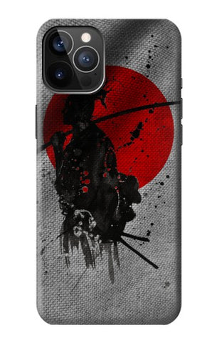 iPhone 12 Pro, 12 Hard Case Japan Flag Samurai