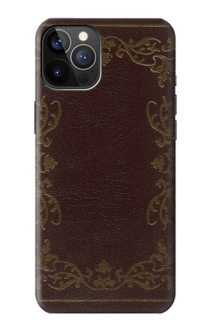 iPhone 12 Pro, 12 Hard Case Vintage Book Cover