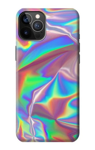 iPhone 12 Pro, 12 Hard Case Holographic Photo Printed