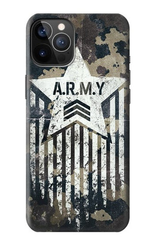 iPhone 12 Pro, 12 Hard Case Army Camo Camouflage