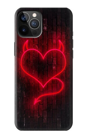 iPhone 12 Pro, 12 Hard Case Devil Heart