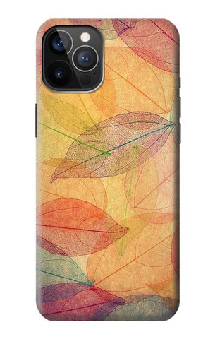 iPhone 12 Pro, 12 Hard Case Fall Season Leaf Autumn