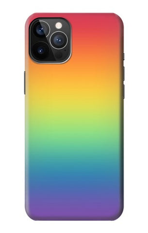 iPhone 12 Pro, 12 Hard Case LGBT Gradient Pride Flag
