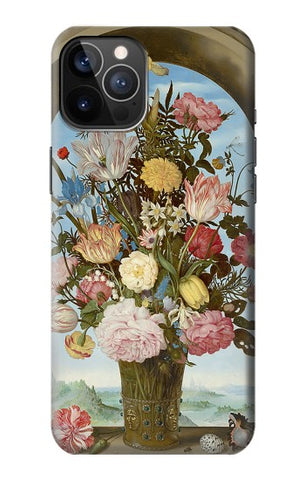 iPhone 12 Pro, 12 Hard Case Vase of Flowers