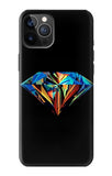 iPhone 12 Pro, 12 Hard Case Abstract Colorful Diamond