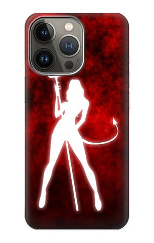 iPhone 13 Pro Hard Case Sexy Devil Girl