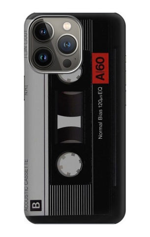 iPhone 13 Pro Hard Case Vintage Cassette Tape