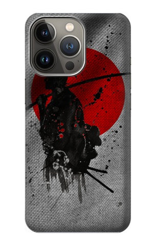 iPhone 13 Pro Hard Case Japan Flag Samurai