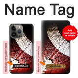 iPhone 13 Pro Max Hard Case American Football with custom name