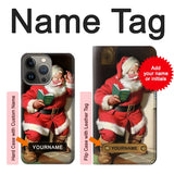 iPhone 13 Pro Max Hard Case Santa Claus Merry Xmas with custom name