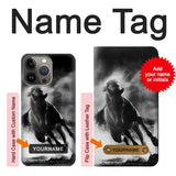 iPhone 13 Pro Max Hard Case Running Horse with custom name