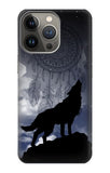 iPhone 13 Pro Max Hard Case Dream Catcher Wolf Howling