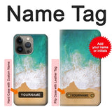 iPhone 13 Pro Max Hard Case Sea Beach with custom name