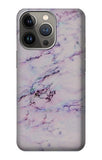 iPhone 13 Pro Max Hard Case Seamless Pink Marble