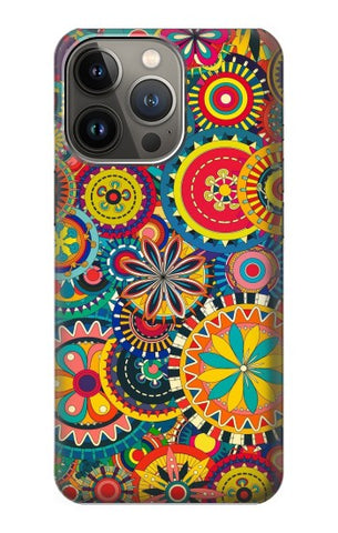iPhone 13 Pro Max Hard Case Colorful Pattern