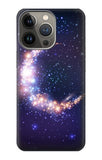 iPhone 13 Pro Max Hard Case Crescent Moon Galaxy