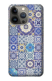 iPhone 13 Pro Max Hard Case Moroccan Mosaic Pattern