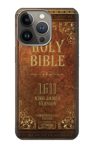 Apple iiPhone 14 Pro Hard Case Holy Bible 1611 King James Version