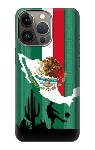 Apple iiPhone 14 Pro Hard Case Mexico Football Flag