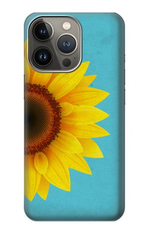 Apple iiPhone 14 Pro Hard Case Vintage Sunflower Blue
