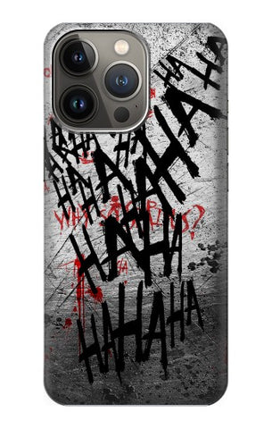 Apple iiPhone 14 Pro Hard Case Joker Hahaha Blood Splash