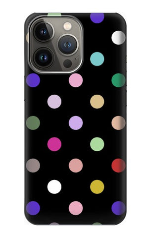 Apple iiPhone 14 Pro Hard Case Colorful Polka Dot