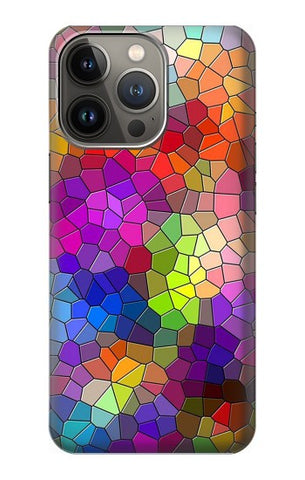 Apple iiPhone 14 Pro Hard Case Colorful Brick Mosaics