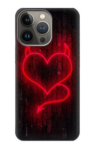 Apple iiPhone 14 Pro Hard Case Devil Heart