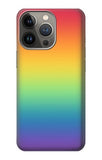Apple iiPhone 14 Pro Hard Case LGBT Gradient Pride Flag