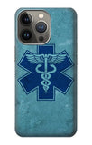 Apple iiPhone 14 Pro Hard Case Caduceus Medical Symbol