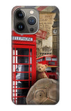 Apple iiPhone 14 Pro Hard Case Vintage London British
