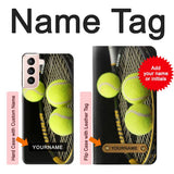 Samsung Galaxy S21 5G Hard Case Tennis with custom name