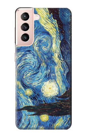 Samsung Galaxy S21 5G Hard Case Van Gogh Starry Nights