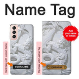 Samsung Galaxy S21 5G Hard Case Dragon Carving with custom name