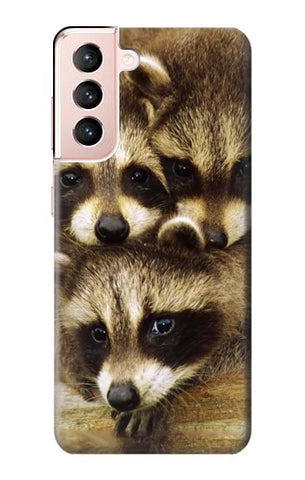 Samsung Galaxy S21 5G Hard Case Baby Raccoons