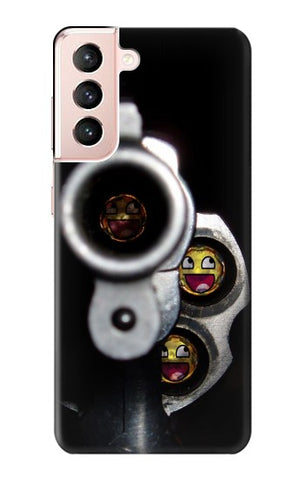 Samsung Galaxy S21 5G Hard Case Smile Bullet Gun