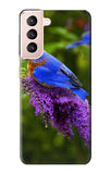 Samsung Galaxy S21 5G Hard Case Bluebird of Happiness Blue Bird