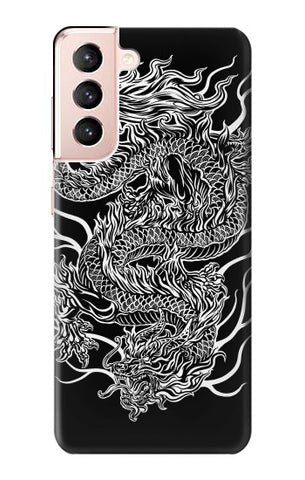 Samsung Galaxy S21 5G Hard Case Dragon Tattoo
