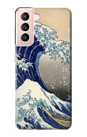 Samsung Galaxy S21 5G Hard Case Katsushika Hokusai The Great Wave off Kanagawa
