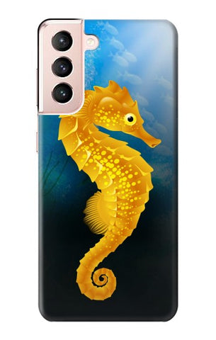 Samsung Galaxy S21 5G Hard Case Seahorse Underwater World