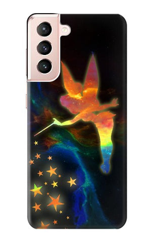Samsung Galaxy S21 5G Hard Case Tinkerbell Magic Sparkle