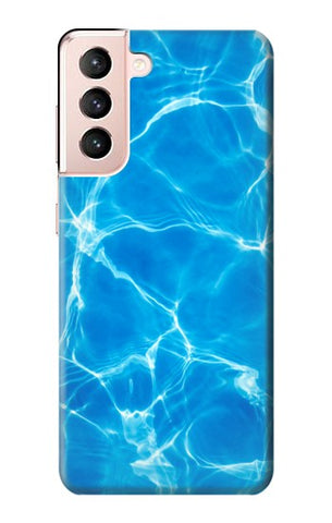 Samsung Galaxy S21 5G Hard Case Blue Water Swimming Pool