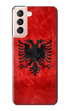 Samsung Galaxy S21 5G Hard Case Albania Red Flag